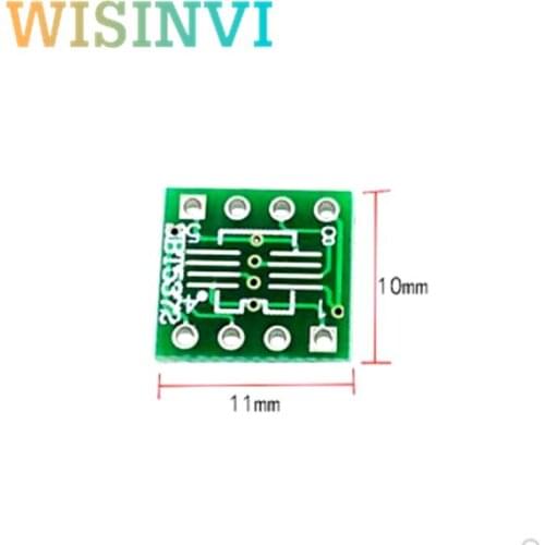50 PCS/LOT SOP8 MSOP8 SOIC8 TSSOP8 SOP8 turn DIP8 IC adapter Socket Adapter plate PCB