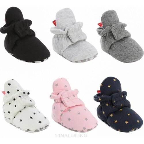 Children Casual Shoes Newborn Lovely Sole Anti-slip Shoes Boy Girl Fashion Toddler Shoes Winter Warm Indoor Home Cotton Shoes