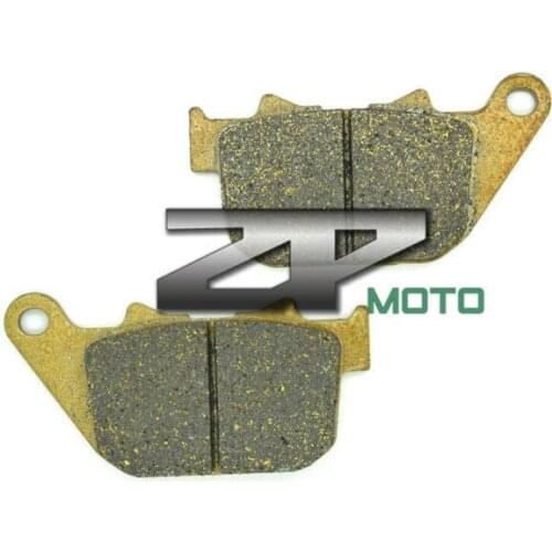 For XL 1200 C Sportster Custom 2004-2013 05 06 07 2008 2009 2010 2011 2012 Rear Organic Kevlar Brake Pads OEM New High Quality