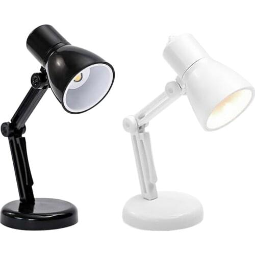 Small Bedroom Reading Night Light Adjustable Mini Book Clip Light Flexible Warm Lighting Eye Protection Table Lamp Decoration