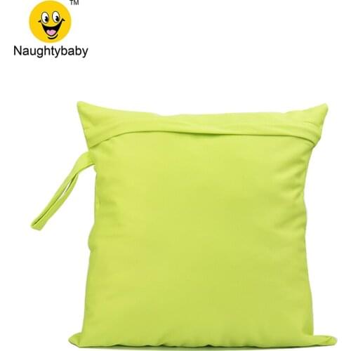 Red Color Wet Bag For Cloth Diaper Nappies 32.5*34cm 40pcs/lot Free Shipping