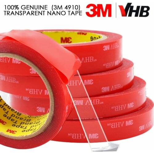 3M Tape Double Sided Adhesive Transparent Nano Magic Tape Anti-Sunburn Temperature Strong Non-Track Acrylic Adhesive For Car