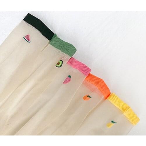 Sexy Lace Mesh silk fruit fishnet Socks Fiber Transparent Stretch Elasticity Ankle Net Yarn Thin Women Socks