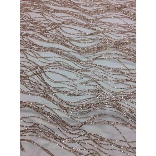 Latest glitter african lace fabric Wholesale France glitter lace high quality SYJ-428 african tulle lace fabric