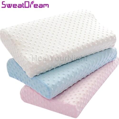 Memory Foam Bedding Pillow Neck Protection Slow Rebound Shaped Maternity Pillow For Sleeping Orthopedic Pillows 50*30CM Pillow