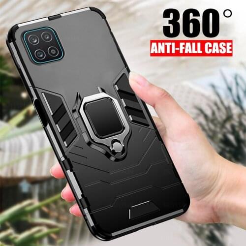 Shockproof Case For Huawei P40 Lite P30 Pro P smart Z 2021 Y5 Y6 Y7 Y9 Prime 2019 Honor 8X 9X X10 Lite Armor Protect Ring Cover