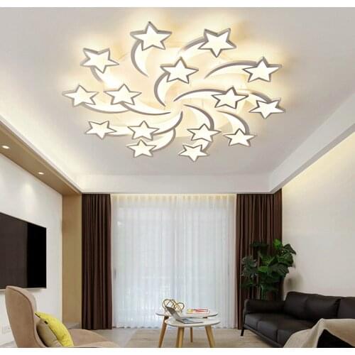 Restaurant led chandelier extremely simple modern atmosphere creative personality living room bedroom study Nordic chandeliers