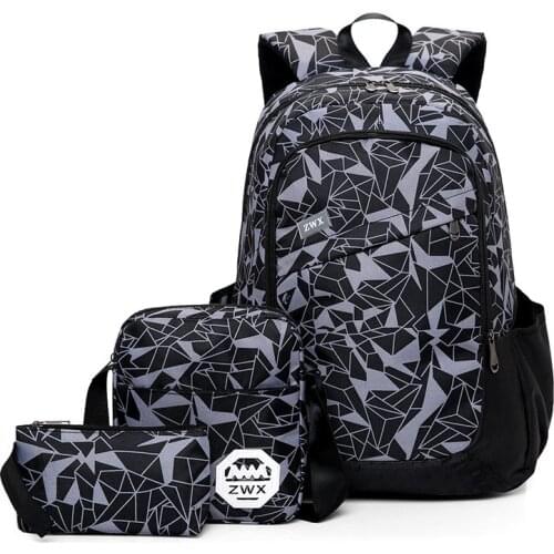 Waterproof oxford school bags orthopaedics backpack teenagers schoolbag backpack students Laptop backpacks Travel bags Mochila