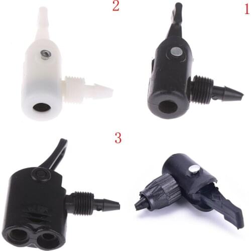 1PC Bicycle Pump Nozzle Hose Adapter Double Head Pumping Parts Accessories Valve Converter Bicycle