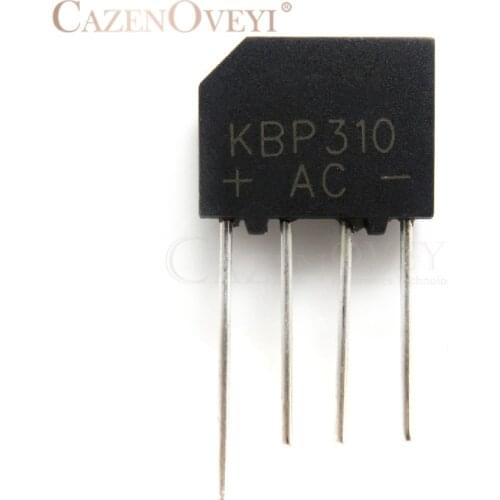 10pcs/lot KBP310 KBL-310 SIP-4 3A 1000V Bridge Rectifier new and original In Stock