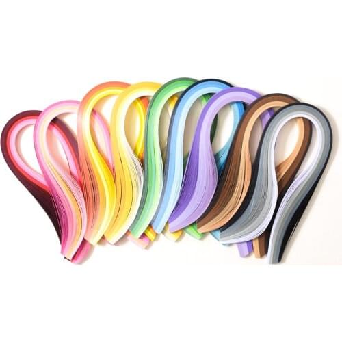 5mm origami paper strips DIY Crafts colored scrapbook paper christmas decoupage handmade gift japanese quilling paper strips kit