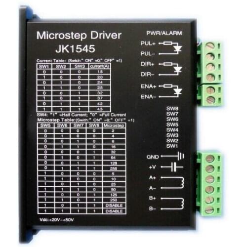 57 (NAME23) stepper motor drive JK1545 fourteen file segmentation