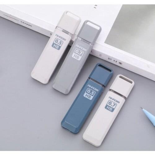 Automatic Pencil Lead New Cartoon Automatic Pen Lead Simple Style 0.5/0.7mmHB Mechanical Pencil Refill Automatic Pen Lead