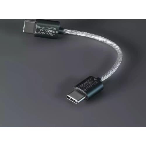 DD ddHiFi All New Upgraded TC05 TypeC to Type-C Data Cable OTG adapter Connect USB-C Decoders /Music Players with Phone/Computer