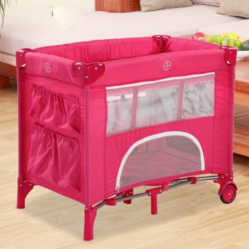 Geniune New Brand New Baby Bedding Cribs Compact and Portable Collapsible Baby Bed Crib Playpen Beds