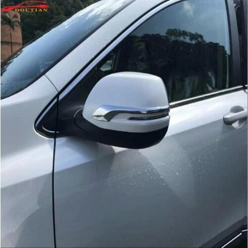 For Car Accessories Styling Honda CR-V crv 2017 2018 Mirror Cover Decoration Strips Chrome Door Mirrors Trim Cover Car Sticker