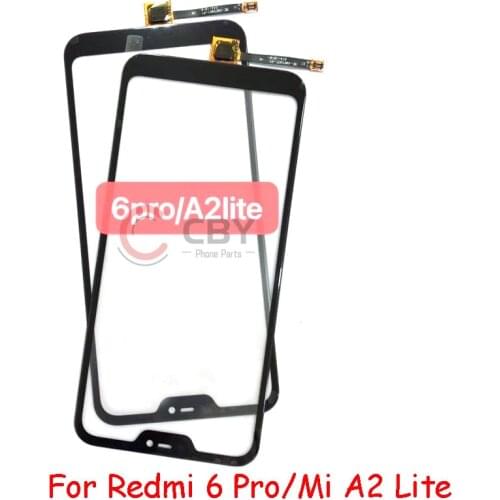 For Xiaomi Redmi 6 Pro Mi A2 Lite Note 5 Pro Touch Screen Touch Panel Sensor Digitizer LCD Front Glass