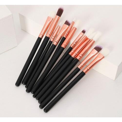 4Pcs-20Pcs Concealer Blush Easy Makeup Cosmetics Brush Set Soft Hair Makeup Brush Set Foundation Powder Eye Shadow Blending