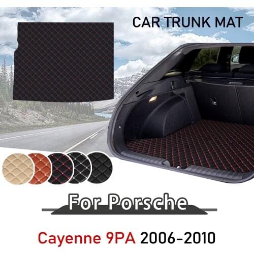 For Porsche Cayenne 9PA 2006-2010 Trunk Floor Mats Dust proof car boot pad Car Styling Auto Accessories Chassis E1