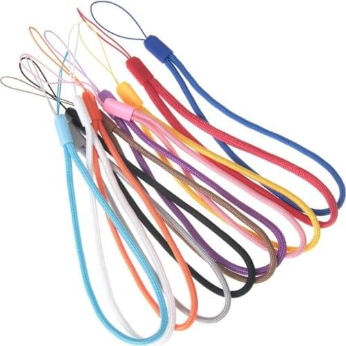 Nylon Hand Wrist Phone Lanyard Strap String For Samsung S8 USB Flash Drives Keys Keychains ID Name Tag Badge Holders