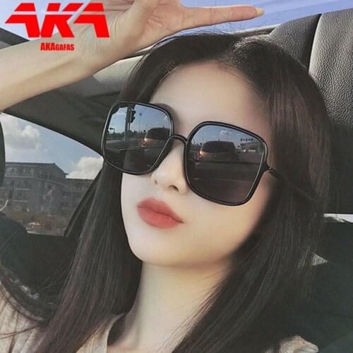 AKAgafas Oversized Sunglasses Women 2021 Brand Designer Glasses Women/Men Luxury Sunglasses Women Vintage Oculos De Sol Feminino