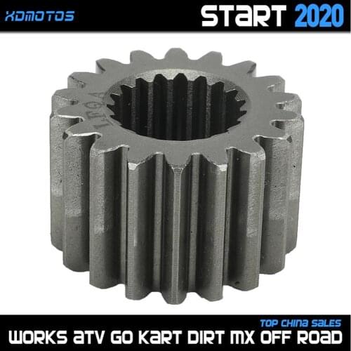 Motorcycle 18T Clutch Primary Drive Gear For lifan 150 150cc 1P56FMJ Horizontal Kick Starter Engines Monkey Dirt Pit Bikes Parts