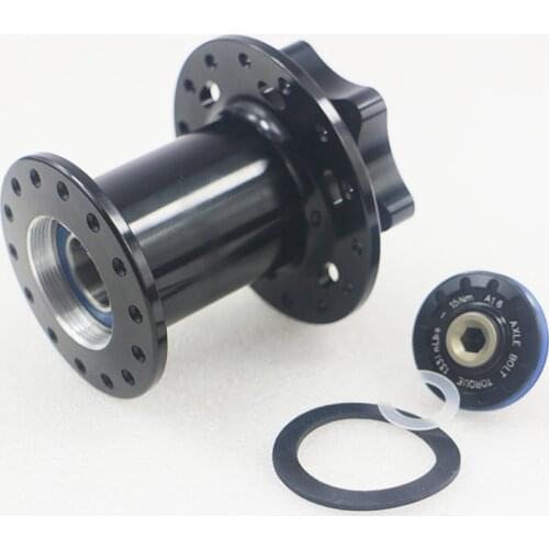 Powerway PHB-L10 MTB XC AM front lefty hub J-Hook alloy 135g 2 sealed bearings 73mm 74mm 24 28 32 holes left hand mountain bike