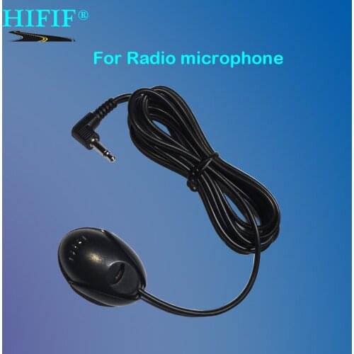 Professionals 3.5mm External Microphone Mic for Car DVD Stereo Radio Player HeadUnits