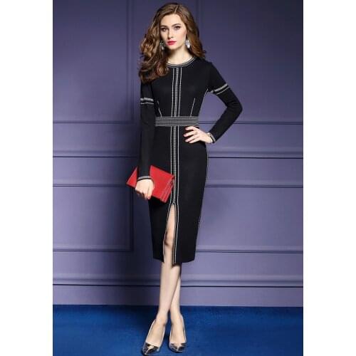 Модные платья-футляры Sifafos China At AliExpress