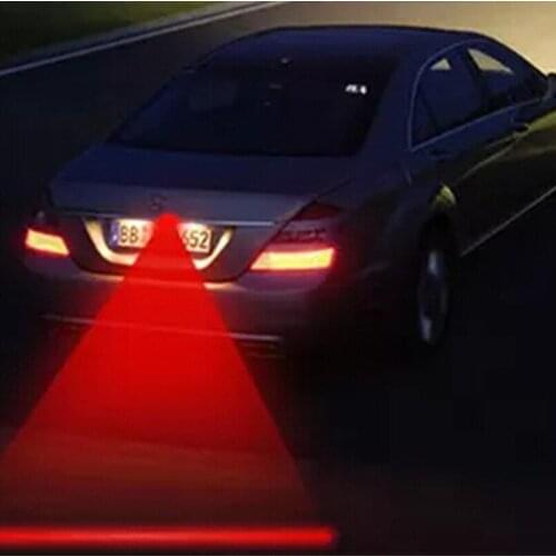 Car-Styling Laser Fog Warning Lights case For Mitsubishi ASX Outlander Lancer Colt Evolution Pajero Eclipse Grandis FORTIS Zinge