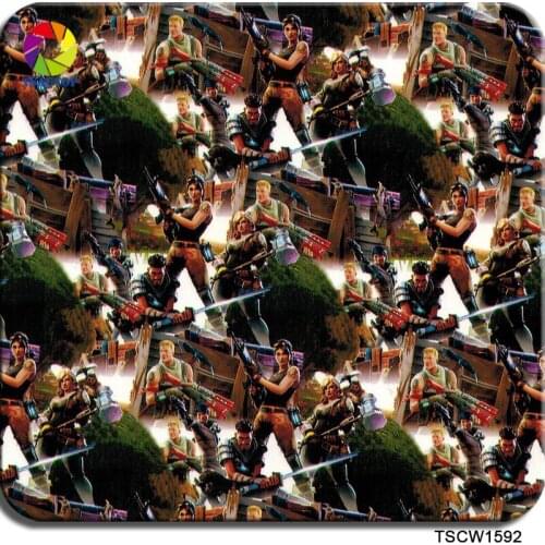 TSAUTOP Size 0.5m x 20m cartoon hydrographic film PVA immersion printing foil WDF1592