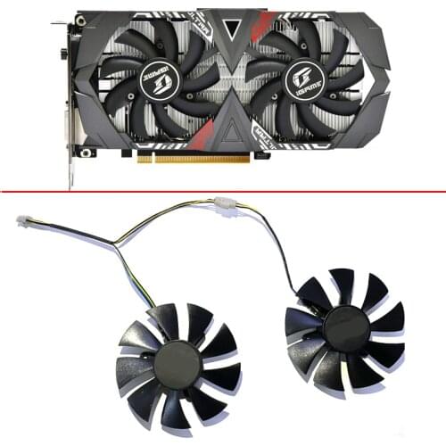 NEW 85MM 4PIN GPU iGame GTX 1650 GPU FAN Fan For Colorful iGame GeForce GTX1650 AD Special OC GTX 1650 Ultra 4G Cooling Fans