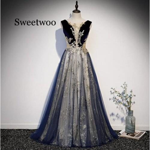 Women banquet dress temperament long sexy dress thin Vestido de novia