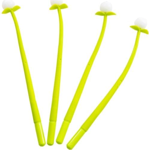 1pc Wholesale New Creative Peach Heliochromic Pen Black 0.5mm Students Creative Stationery Pen Kawaii Stationary