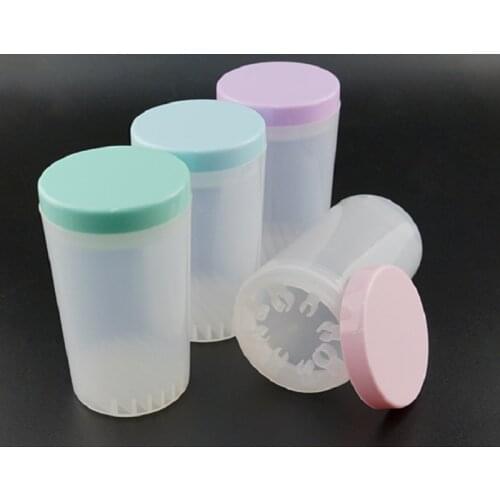 1Pc Professional Candy Color Handy Holder Pen Cleaner Cup Washing Water Container Cup Nail Art Brush Pot Tool Nails