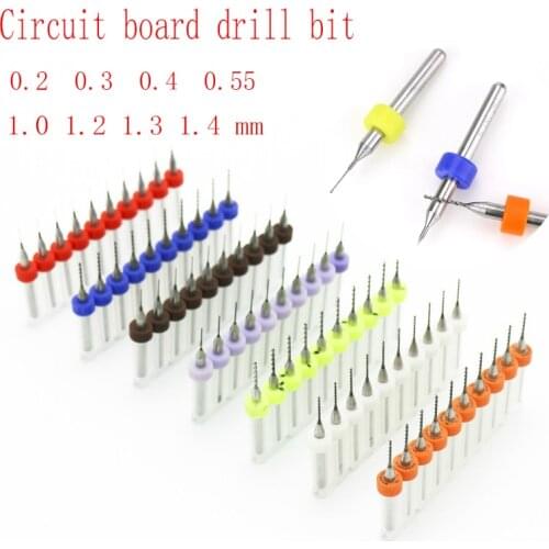 0.1-1.4mm High Quality Hard Alloy Print Circuit Board Carbide Micro Drill Bits used for board engraving sharpener drilling tools