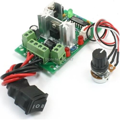 10V 12V 24V 30V 150W PWM Adjustable Volt DC Motor Speed Controller CCM2