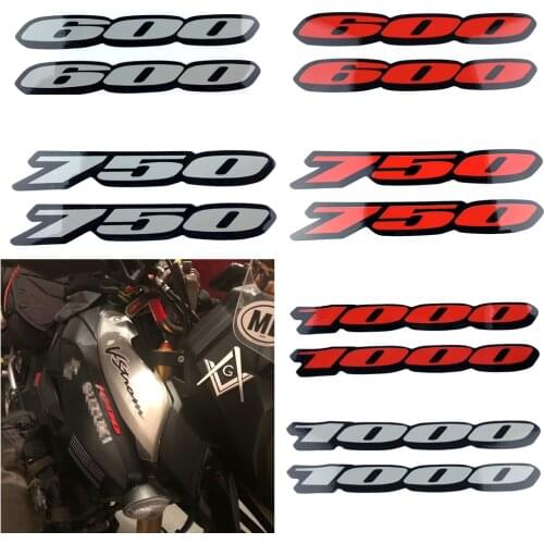 Tank Body Side Sticker Badge For Suzuki GSX-R GSXR 1000 750 600 K1 K2 K3 K4 K5 K6 K7 K8 K9 K10 Motorcycle Fairing Decal Emblem