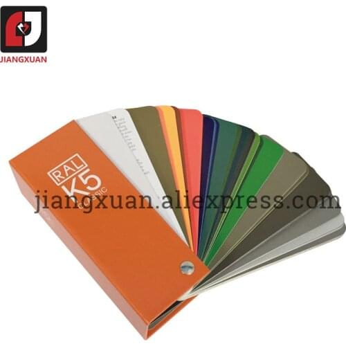 Color Guide RAL K5 Germany Ral Color Card International Standard Color Card Raul Paint Coatings metal building material