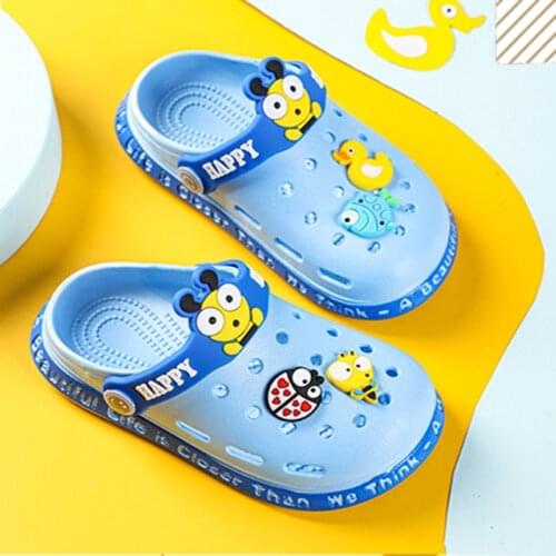 In Summer 2021, The New Childrens Sandals and Slippers In Baotou Are Cute for Children and Girls To Wear Soft Slippers