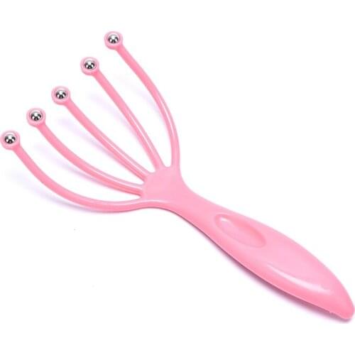 Hot seller Scalp massager Steel Ball head Massage Relaxation Five-Jaw Ball Massager for head