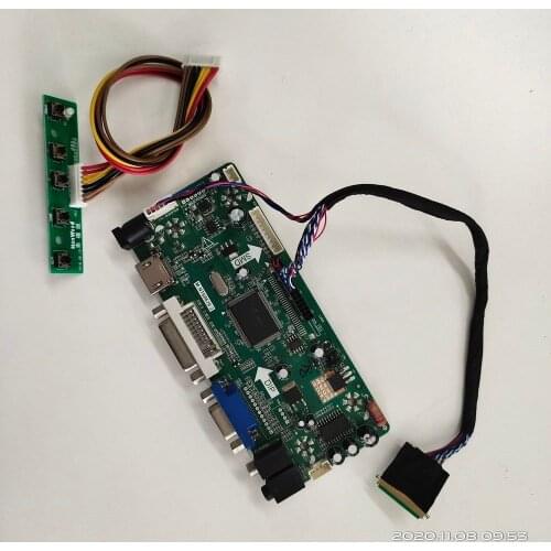 For LTN156AT05-001/101/301/302/307/401/601/701/802 LTN156AT05 1366x768LED Panel Controller Board HDMI+DVI+VGA LCD Display 15.6"