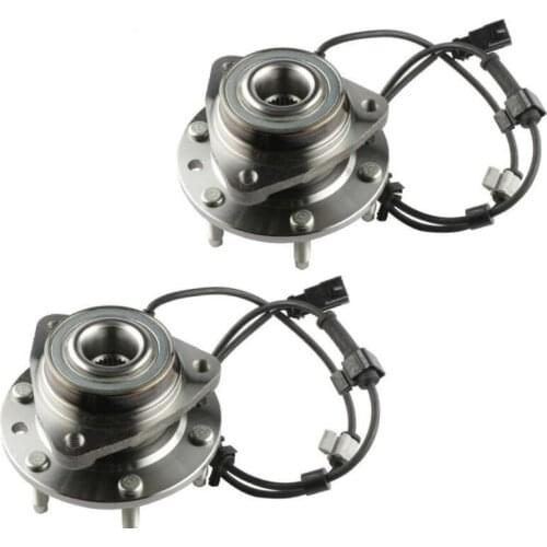 2PCS Front Wheel Hub Bearing Assembly For 02-09 GM Trailblazer Envoy w/ ABS 6 Lug
