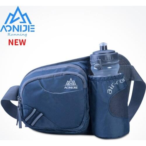 AONIJIE E809 Hydration Fanny Pack Waist Bag Bum Bag Running Belt Water Bottle Holder Jogging Marathon Race Fitness Gym Travel