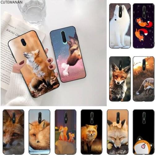 Anime funny foxs lovely Phone Case For Oppo A5 A9 2020 Reno2 z Renoace 3pro A73S A71 F11