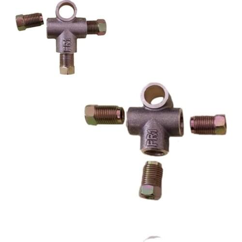 Union Brake Pipe Unions 3/16\\\\\\\\\\\\\\\" Pipe T Piece Tee 3 Way 3/16\\\\\\\" Brake Pipe Fittings