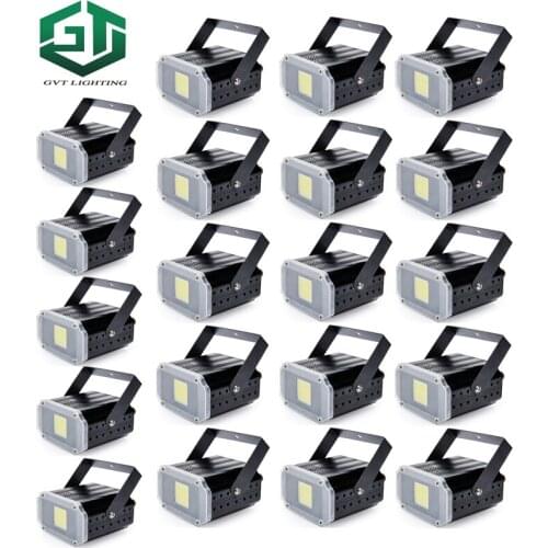 20pcs/lot Hight Brightness 20W LED Strobe Light Professional Stage Discos DJ Nightclub Show stage lighting mini strobe DJ Light