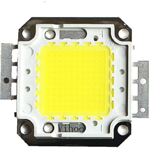 Lampada 1W 10W 20W 30W 50W 100W Led chip Integrated Leds Spotlight DIY Street Flood Light COB Full watt chips Warm Cool White