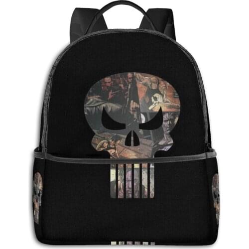 Punisher Ultralight Men Women Sports Travel Backpack Hiking Camping Backpack Girl Boy Children Waterproof Climbing Outdoor