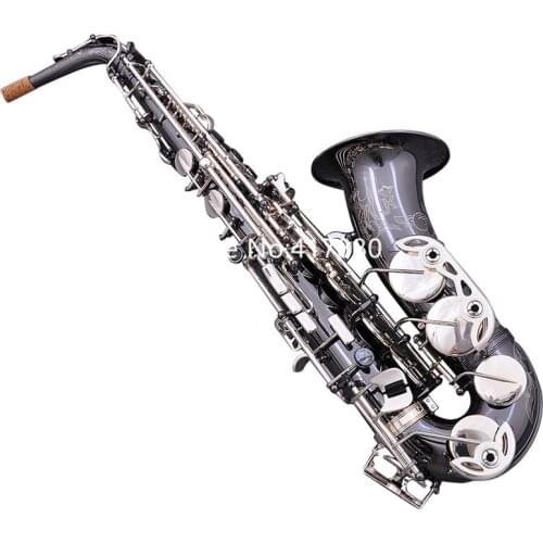 High Quality Germany JK SX90R Keilwerth Alto Saxophone Eb Flat Black Professional Musical Instrument with Case mouthpiece gloves